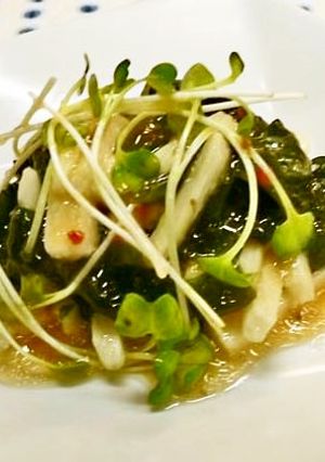食感が楽しい！わかめのお刺身風サラダ-レシピのメイン写真
