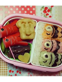 キャラ弁❤鯉のぼり❤幼稚園お弁当❤-レシピのメイン写真