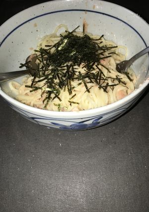 簡単 水パスタでタラコスパ-レシピのメイン写真