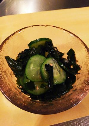 簡単！乾燥わかめできゅうりの酢の物-レシピのメイン写真