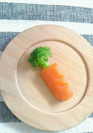 子どもが喜ぶ♪可愛い人参のグラッセ-レシピのメイン写真