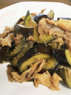 なすと豚肉の味噌炒め-レシピのメイン写真
