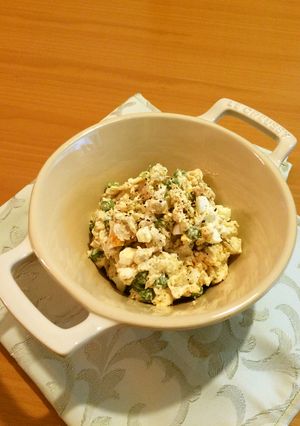 ポテサラみたい♡お豆のサラダ-レシピのメイン写真