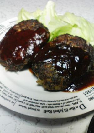 ひじき入豆腐ハンバーグdeヘルシー♡-レシピのメイン写真