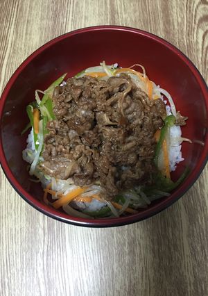 焼肉ビビンバ丼-レシピのメイン写真