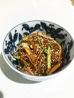 下茹で不要!野菜たっぷり春雨サラダ-レシピのメイン写真