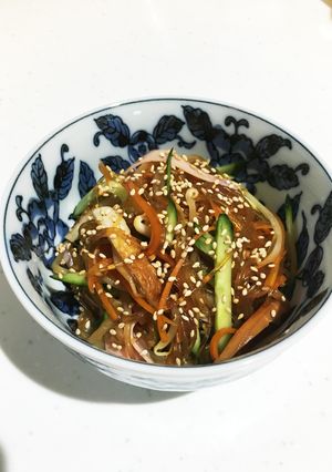 下茹で不要！野菜たっぷり春雨サラダ-レシピのメイン写真