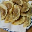 エビチリ風味の揚げ餃子