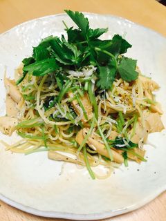筍としらす、三つ葉たっぷり♡春パスタ-レシピのメイン写真