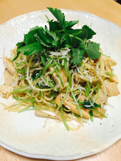 筍としらす、三つ葉たっぷり♡春パスタ-レシピのメイン写真