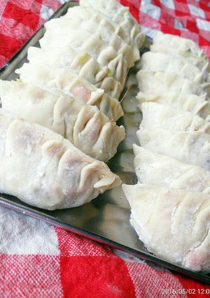 米粉でもっちりかりっと♥我が家の餃子の皮-レシピのメイン写真