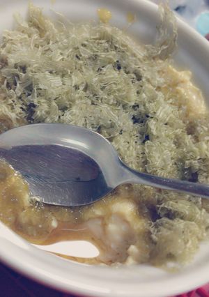 レンジで簡単茶碗蒸し(とろろ昆布のせ)-レシピのメイン写真