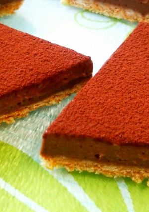 豆腐のチョコレートタルト-レシピのメイン写真