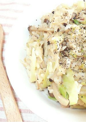 きのこたっぷりもち麦リゾット♡-レシピのメイン写真
