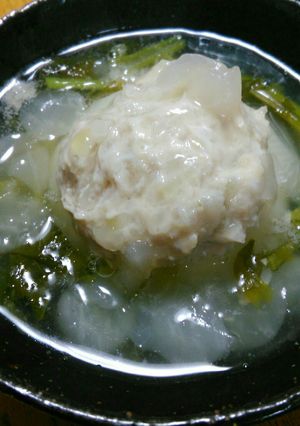 まるごとカブの鶏ひき肉詰めトロトロ煮込み-レシピのメイン写真