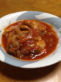 チキンのトマト煮込み-レシピのメイン写真