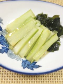 うどとワカメの辛子酢味噌和え-レシピのメイン写真