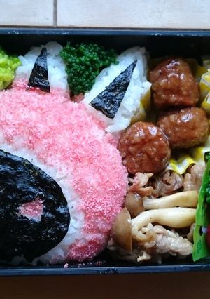 usaぴょん 妖怪ウォッチ お弁当-レシピのメイン写真