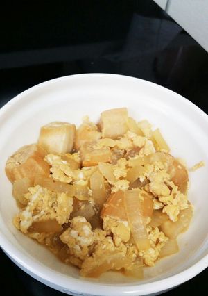 1歳5ヶ月 お麩の卵とじ丼-レシピのメイン写真