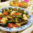夏野菜のペペロンチーノ風ソテー