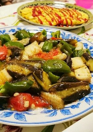 夏野菜のペペロンチーノ風ソテー-レシピのメイン写真