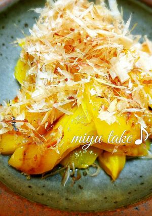 焼パプリカの醤油おかか♪-レシピのメイン写真