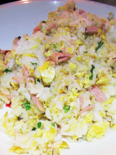 キャンプ場で本格チャーハン-レシピのメイン写真