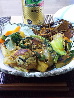 野菜たっぷり鶏つくね炒め-レシピのメイン写真