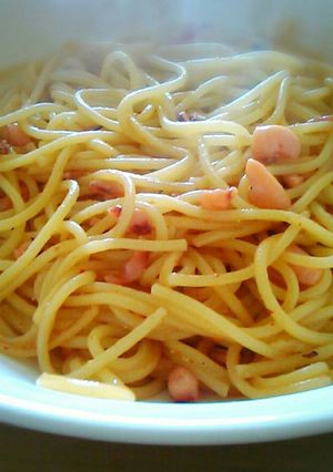 イージー塩辛パスタ-レシピのメイン写真