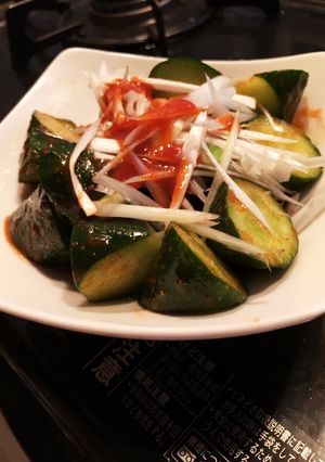 おうち居酒屋のキュウリおつまみ-レシピのメイン写真