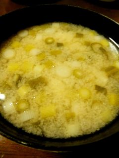 ミョウガの茎(ミョウガタケ)の味噌汁-レシピのメイン写真