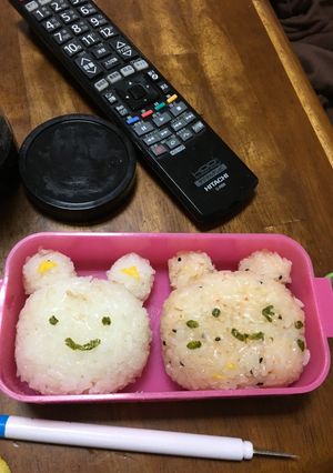 ねこちゃん弁当♪-レシピのメイン写真