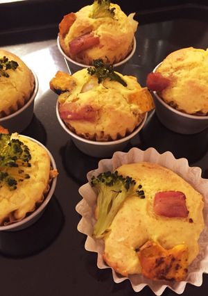 簡単☆野菜☆おかず☆カップケーキ-レシピのメイン写真
