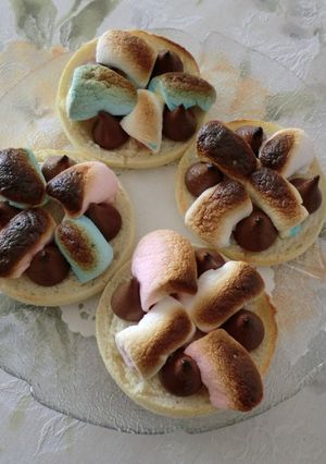 簡単！美味しい！チョコピザだよ！-レシピのメイン写真