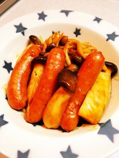 たっぷりキノコのケチャップ炒め お弁当◎-レシピのメイン写真