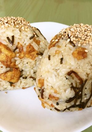 ☆イカフライ 昆布おにぎり-レシピのメイン写真