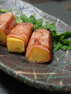 玉子焼のベーコン巻-レシピのメイン写真