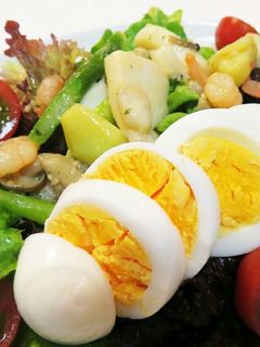 野菜たっぷり食べるアヒージョサラダ-レシピのメイン写真