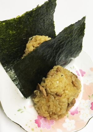 何個でもイケちゃう！？肉ごはんのおにぎり-レシピのメイン写真