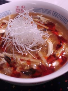 酸辣湯麺(サンラータンメン)♪-レシピのメイン写真