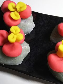 和菓子 よもぎ大福 アヤメ-レシピのメイン写真