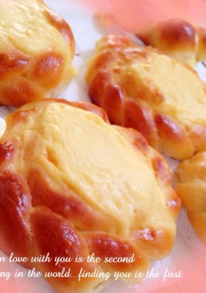 チーズケーキ風パン♡リッチなパン生地〜-レシピのメイン写真