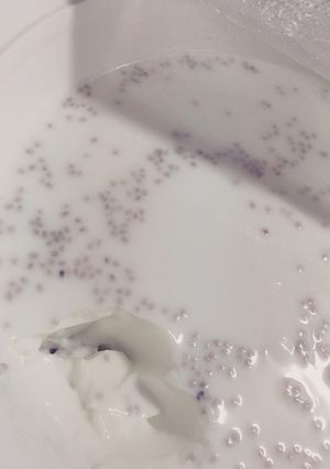 牛乳寒天チアシード！ダイエットに♪-レシピのメイン写真