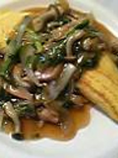 おから入りオムレツ野菜あんかけ-レシピのメイン写真
