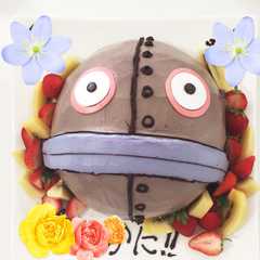 รูปของ キャラケーキ だだんだん 立体ケーキ