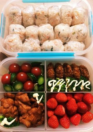 朝には、火も包丁も使いません！ズボラ弁当-レシピのメイン写真