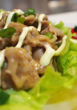 簡単☆豚肉のピリ辛サラダうどん-レシピのメイン写真