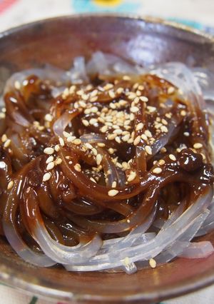 赤酢味噌ダレで☆ところてん-レシピのメイン写真