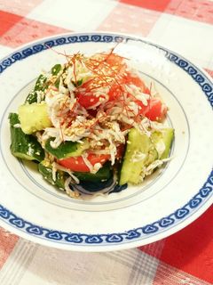 トマトしらすナムル-レシピのメイン写真