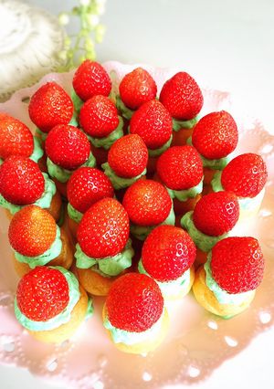 母の日&こどもの日 いちごのブーケ-レシピのメイン写真